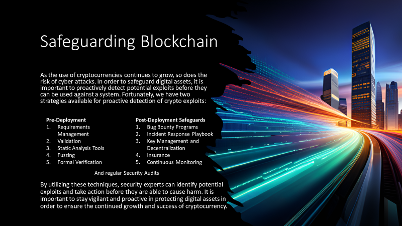 Safeguarding Blockchain