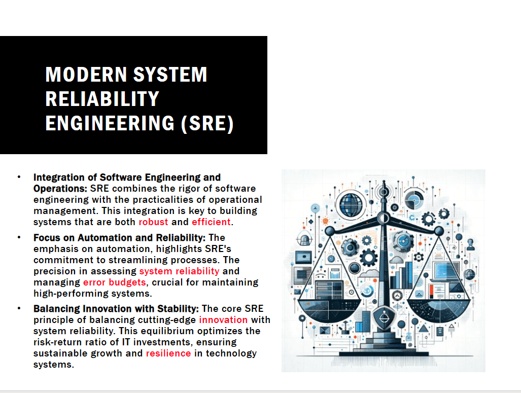 The Rise of Modern System Reliability Engineering (SRE)